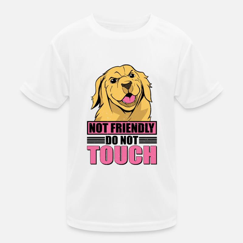 Not Friendly, Do Not Touch 39 Kids Functional T-Shirt