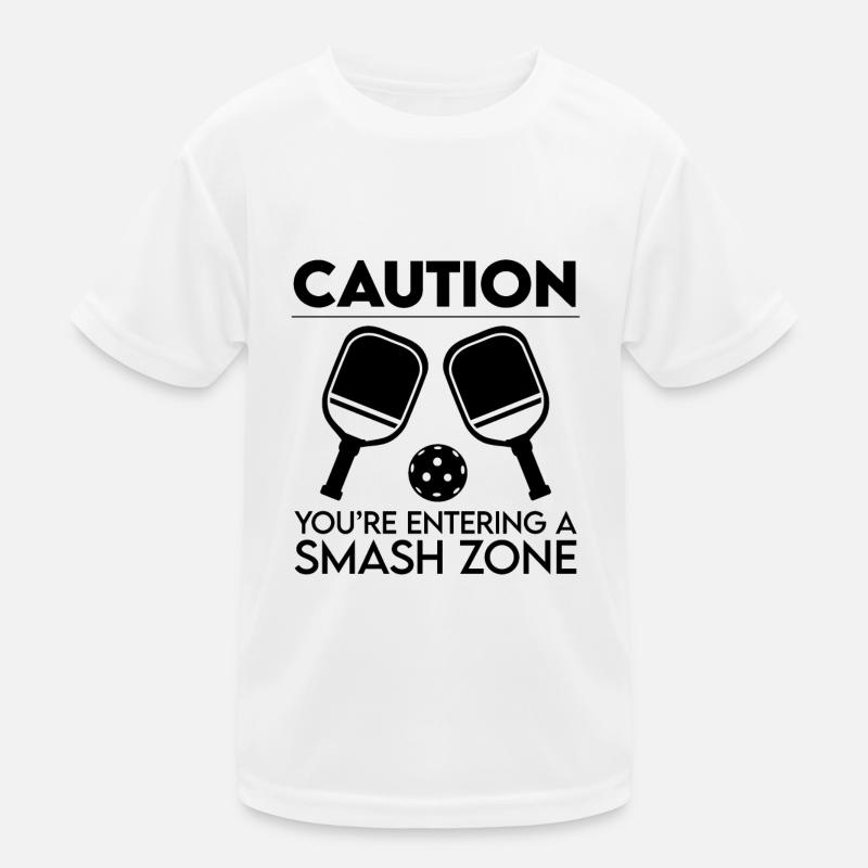 Caution You're Entering A Smash Zone 4 Kids Functional T-Shirt