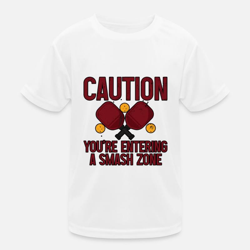 Caution You're Entering A Smash Zone 3 Kids Functional T-Shirt