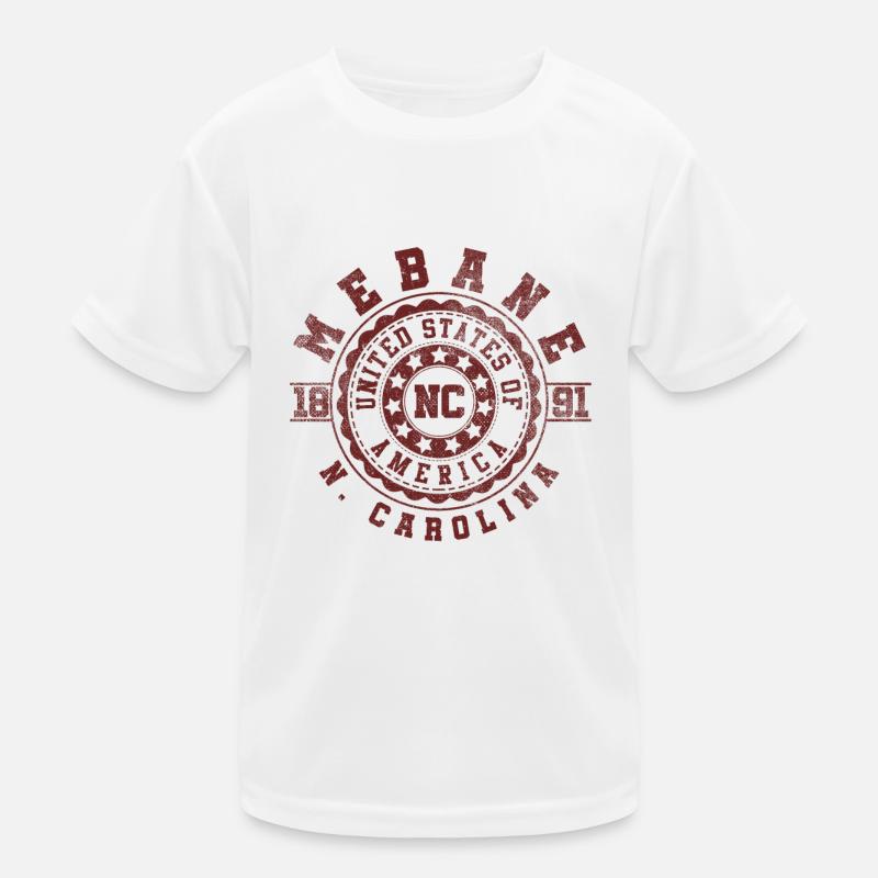 Mebane NC | North Carolina Reise Geschenk Kinder Funktions-T-Shirt