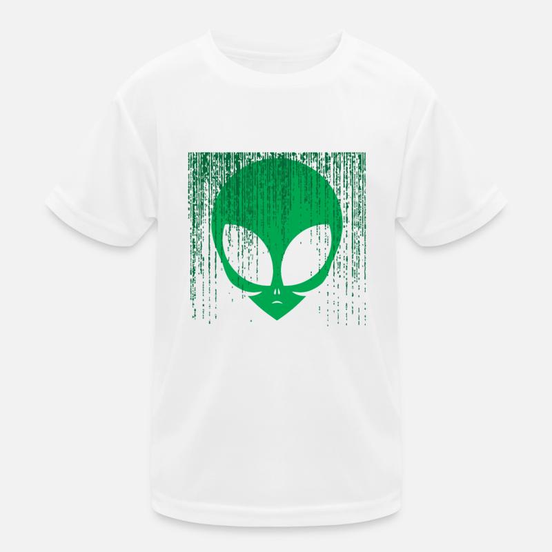 Algorithmes extraterrestres Codes Effet Alien Pun T-shirt sport Enfant