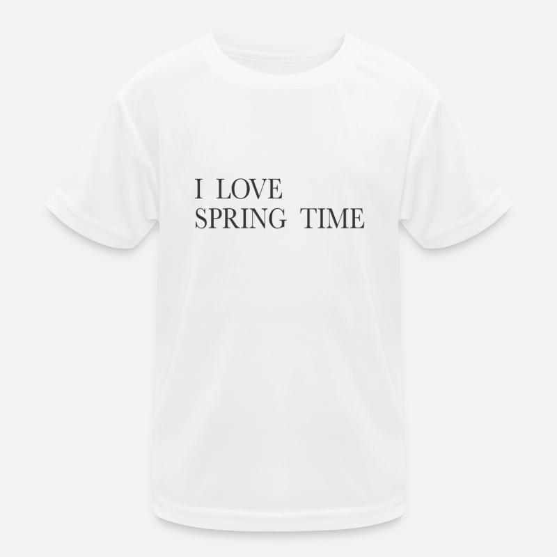 Spring Time Kids Functional T-Shirt