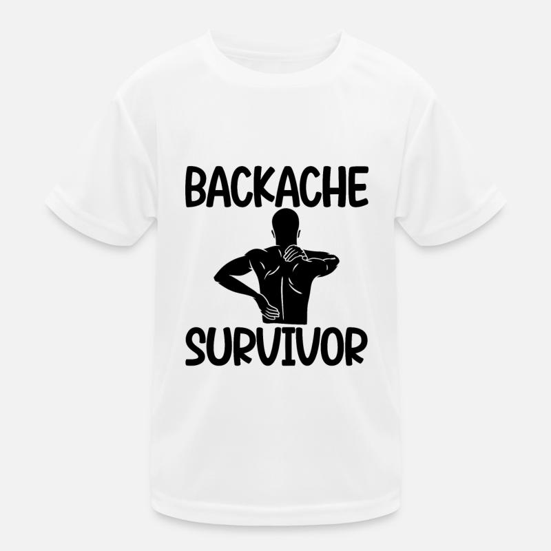 Backache Survivor 2 Kids Functional T-Shirt