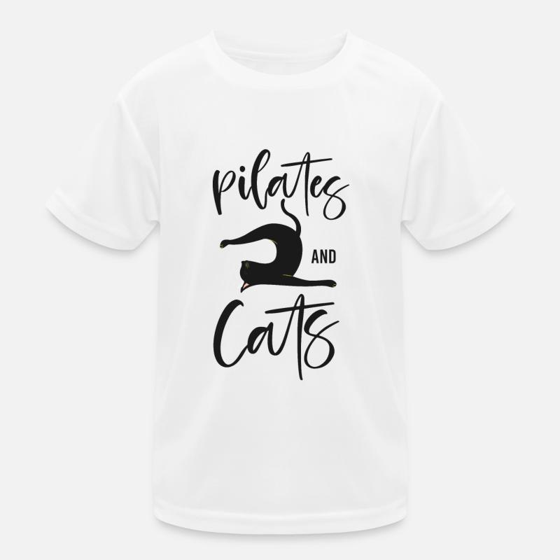 Instructeur de Pilates Enseignant Chat T-shirt sport Enfant