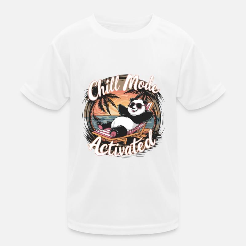CHILL MODE ACTIVATED Kids Functional T-Shirt