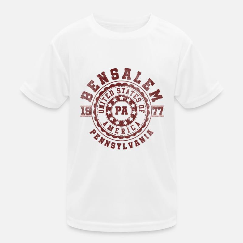 Bensalem PA | Pennsylvanie - & Cadeau T-shirt sport Enfant