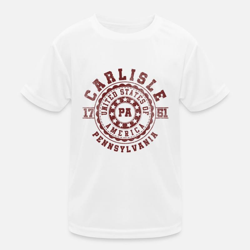 Carlisle, Pennsylvanie | Pennsylvanie - & Cadeau T-shirt sport Enfant