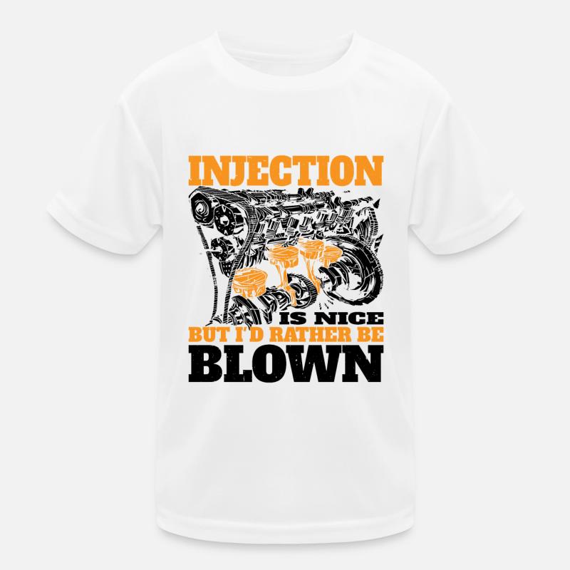 Injection Is Nice But I'd Rather Be Blown 7 Kids Functional T-Shirt