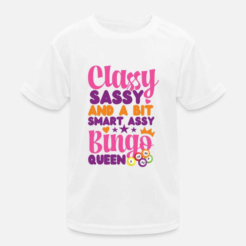 Joueur de bingo Classy Sassy Et A T-shirt sport Enfant