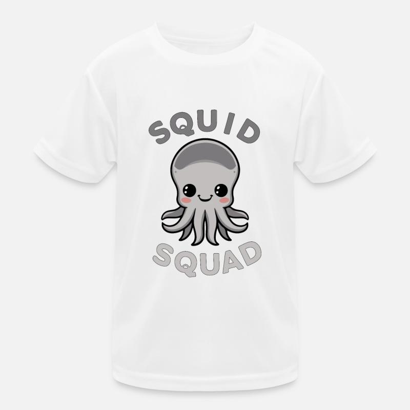 SQUID SQUAD Kids Functional T-Shirt