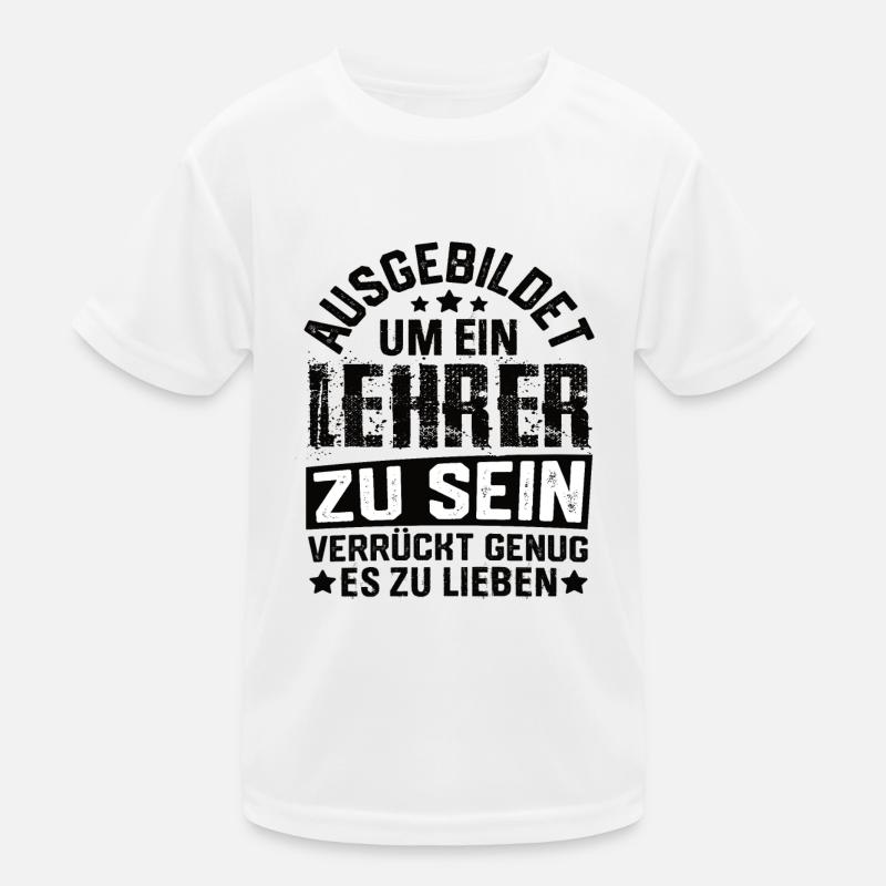 Enseignant, Formation des enseignants, Élève, Enseignant T-shirt sport Enfant