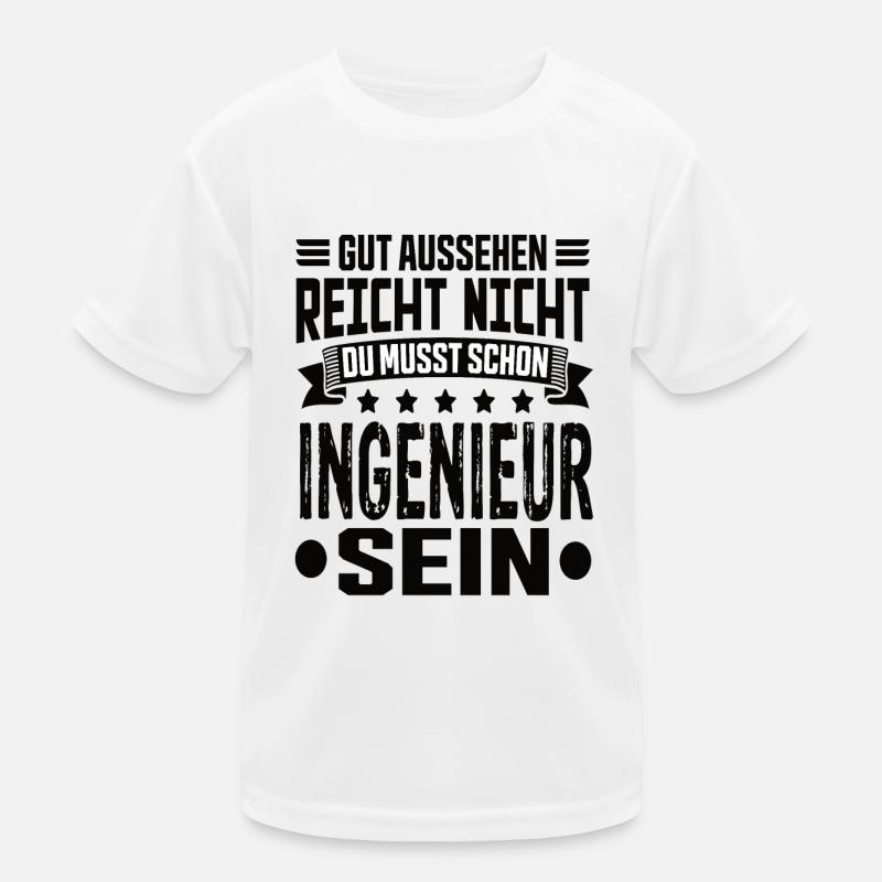 Engineer Kids Functional T-Shirt