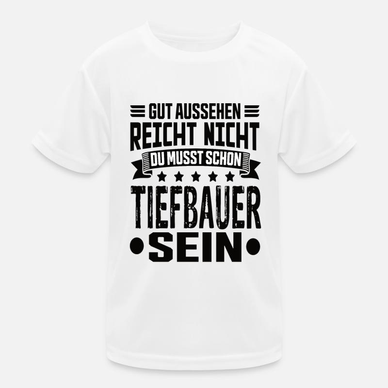 Civil Engineer Civil Engineering Civil Engineering Skilled Worker Saying Kids Functional T-Shirt