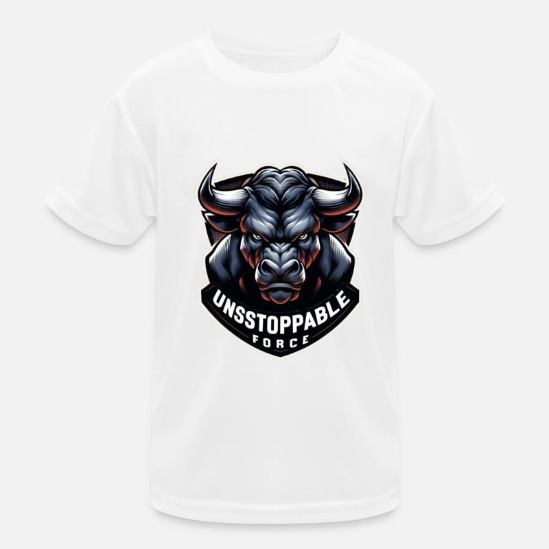 Unstoppable Force Kinder Funktions-T-Shirt