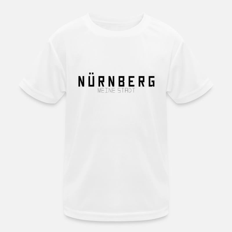 Nuremberg Ma ville T-shirt sport Enfant