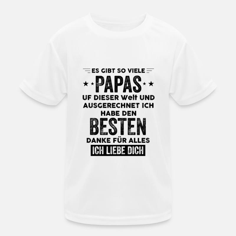 Werdender Vater Spruch, Geschenk Papa Von Kindern Kinder Funktions-T-Shirt
