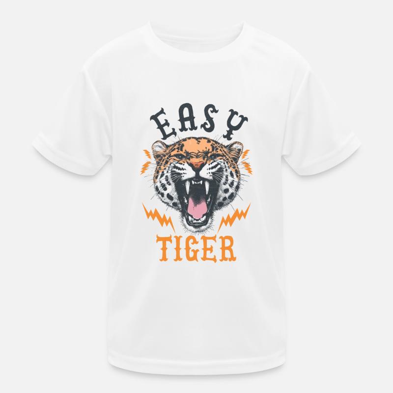 Easy Tiger Kids Functional T-Shirt