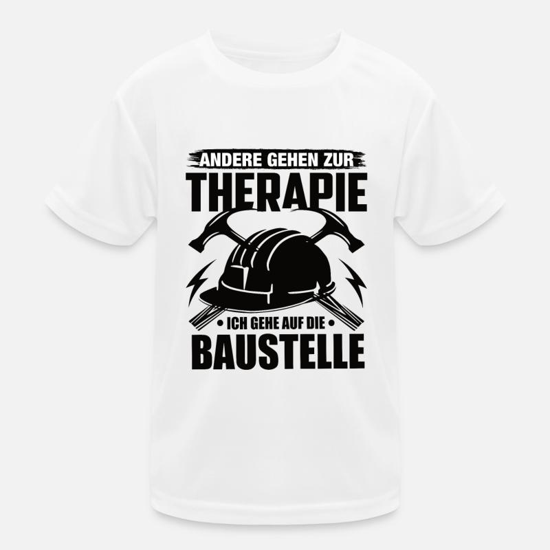 Handwerk Handwerker Handwerker Humor Baustelle Kinder Funktions-T-Shirt