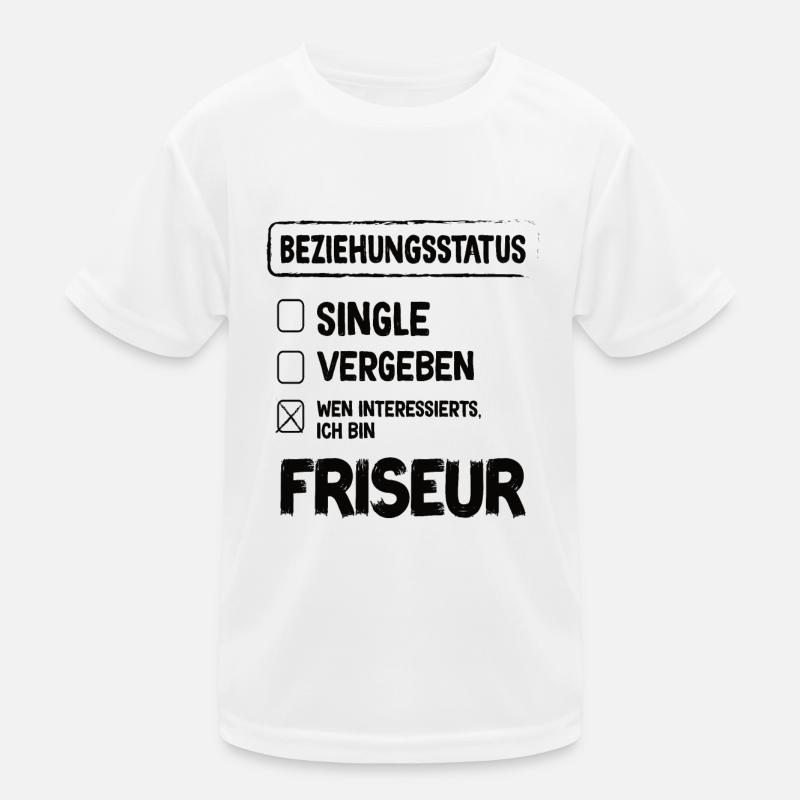 Statut de la relation avec le coiffeur T-shirt sport Enfant