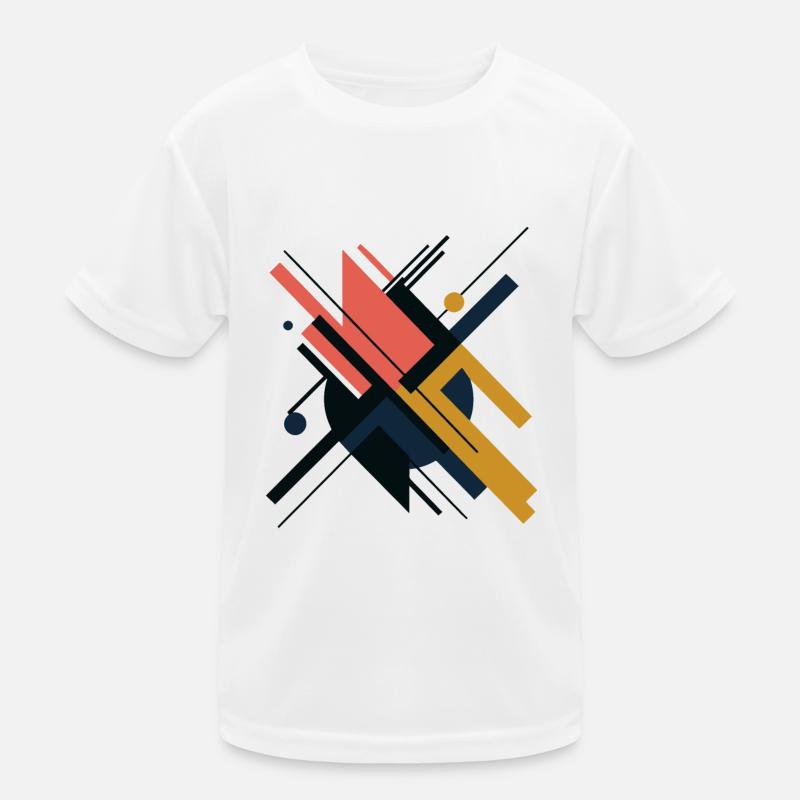 ABSTRAKTE KUNST Kinder Funktions-T-Shirt