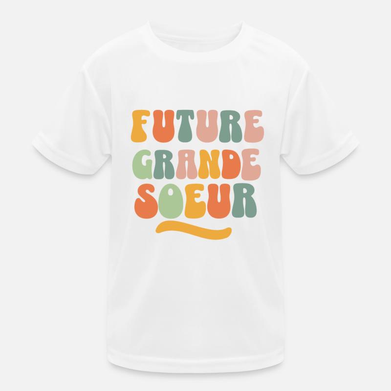 Future Grande Soeur, Annonce Grossesse T-shirt sport Enfant