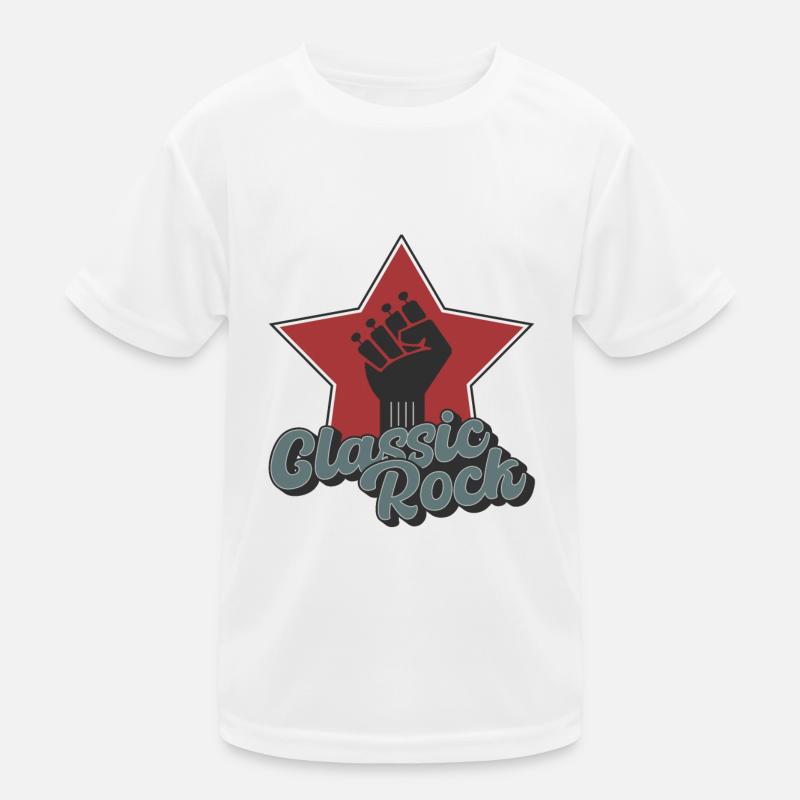 Classic Rock Kinder Funktions-T-Shirt