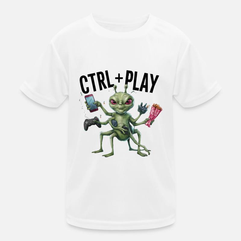 GAME, CTRL PLAY Kids Functional T-Shirt