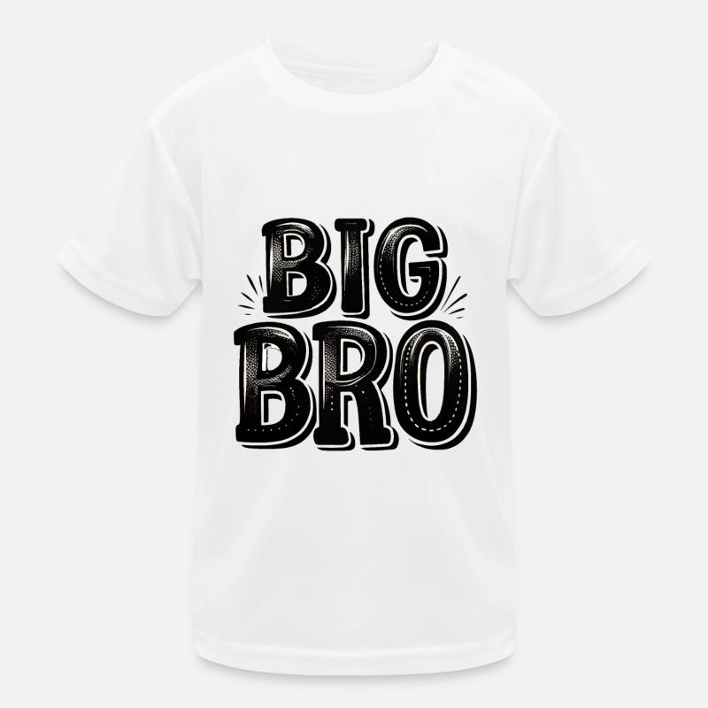 GROßER BRUDER Kinder Funktions-T-Shirt