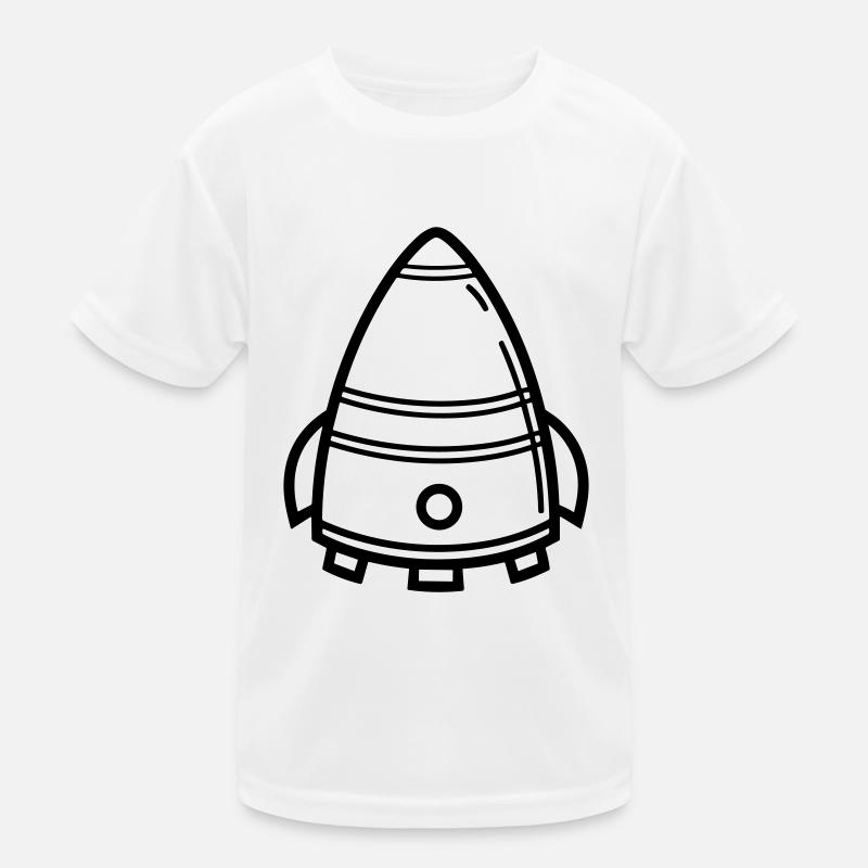 flying saucer Kids Functional T-Shirt