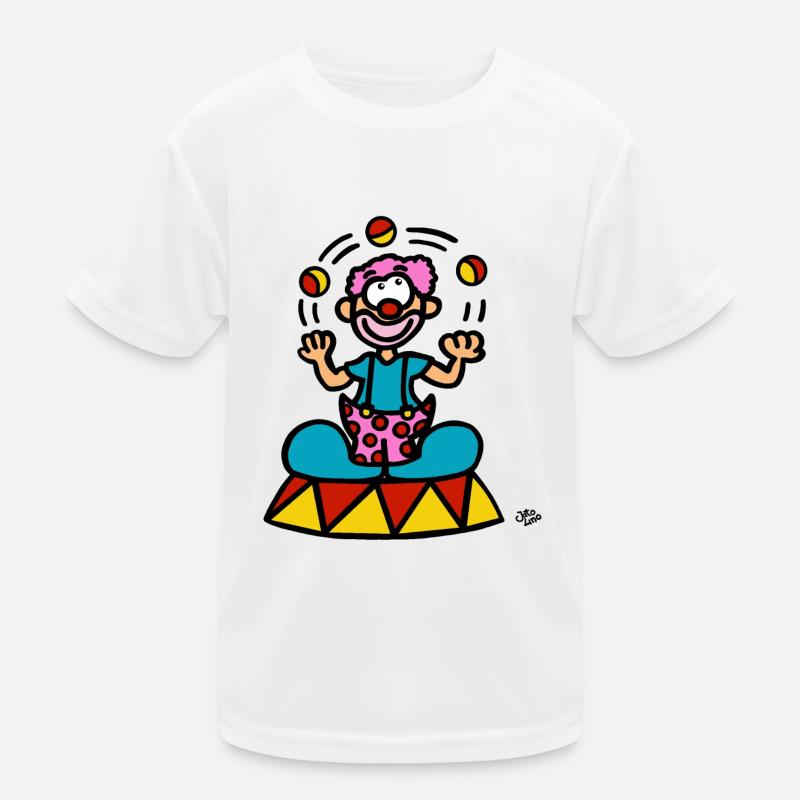 Ein Clown Kinder Funktions-T-Shirt