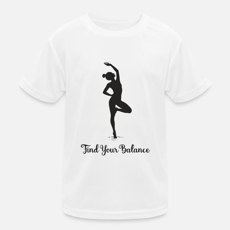 YOGA LOVER Kids Functional T-Shirt