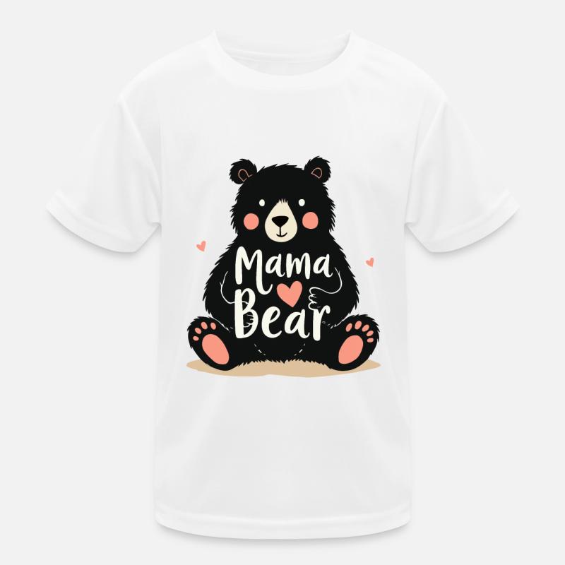 MAMA BÄR Kinder Funktions-T-Shirt