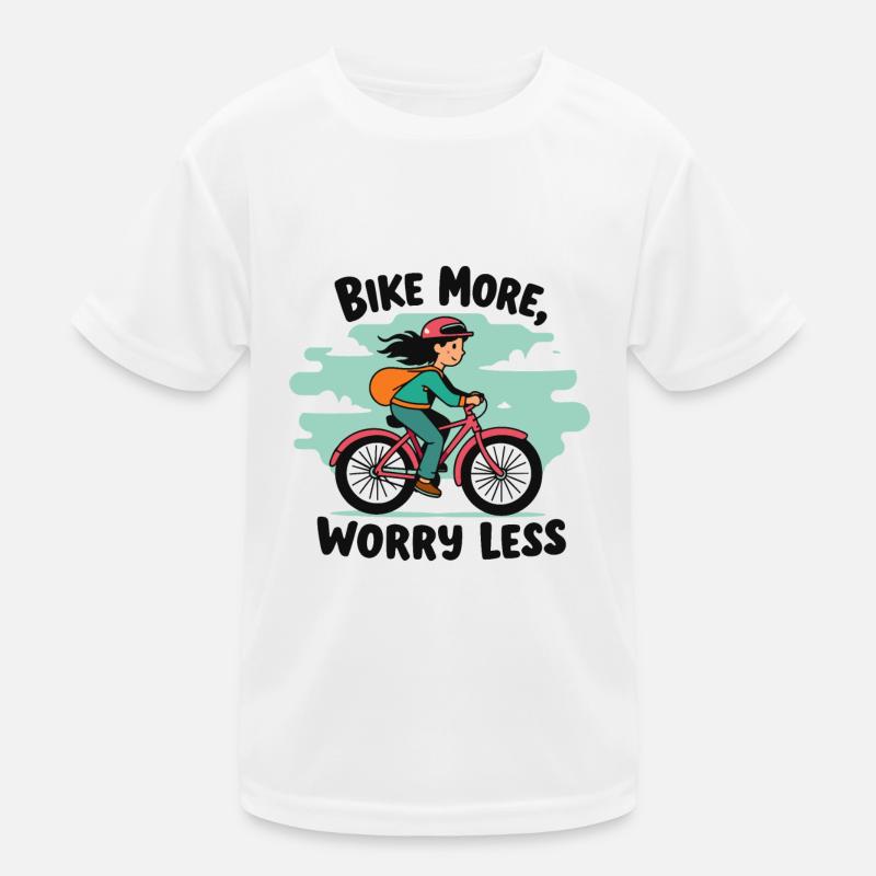 FAITES PLUS DE VÉLO, SANS SOUCIS T-shirt sport Enfant