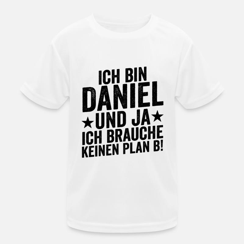 First name Daniel Kids Functional T-Shirt