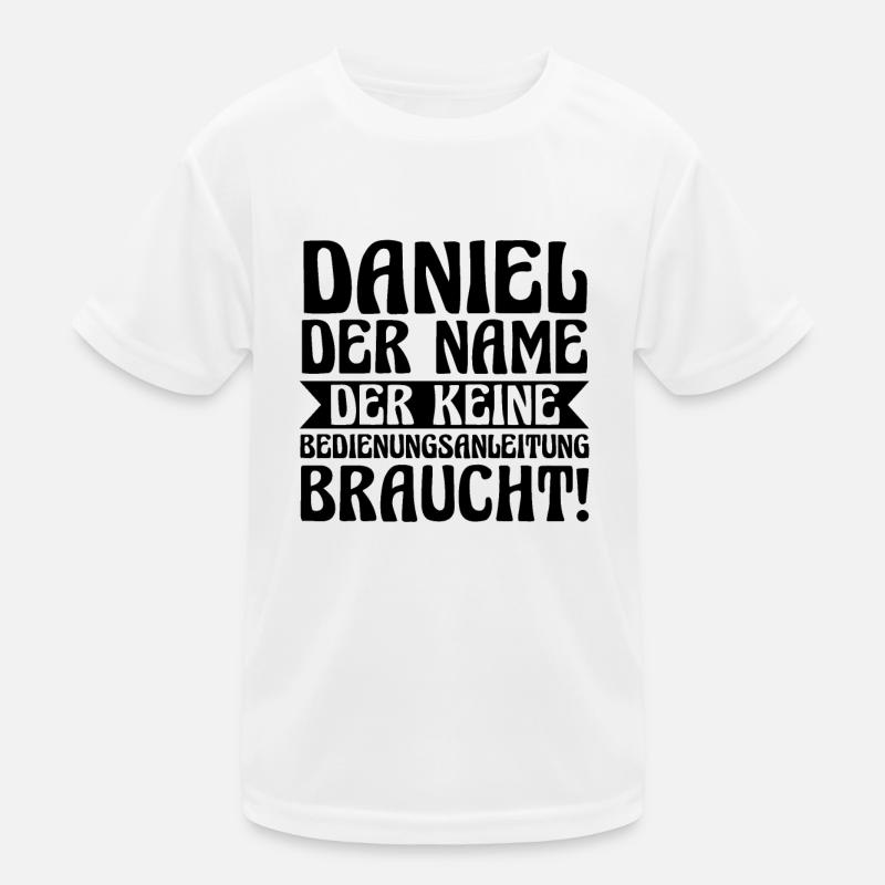 Prénom Daniel T-shirt sport Enfant