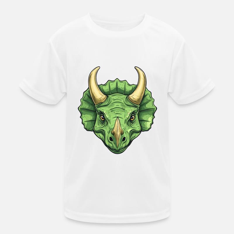 Triceratops Kids Functional T-Shirt