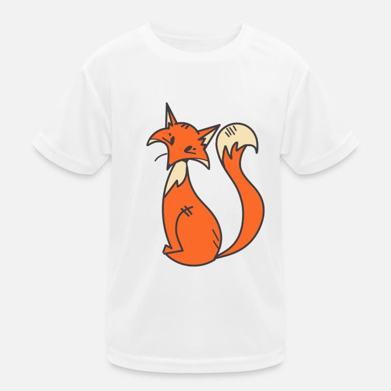 Fox design Kids Functional T-Shirt