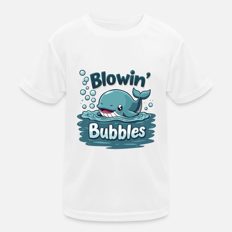 WHALE Kids Functional T-Shirt