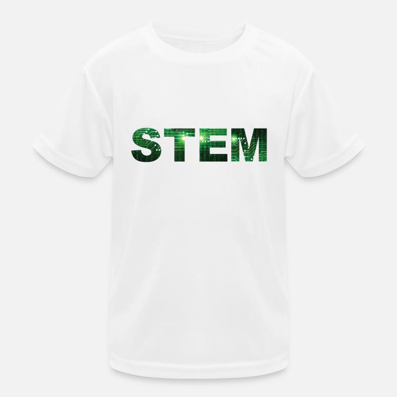 Digitale Matrix STEM Design Digital Matrix STEM Kinder Funktions-T-Shirt