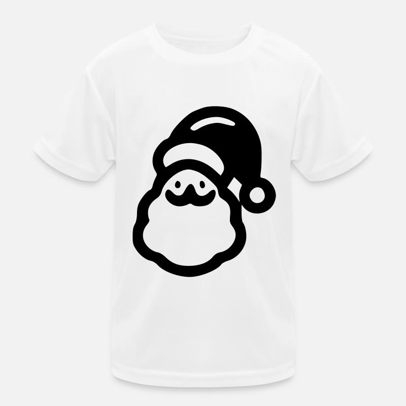 Weihnachtsmann Kinder Funktions-T-Shirt