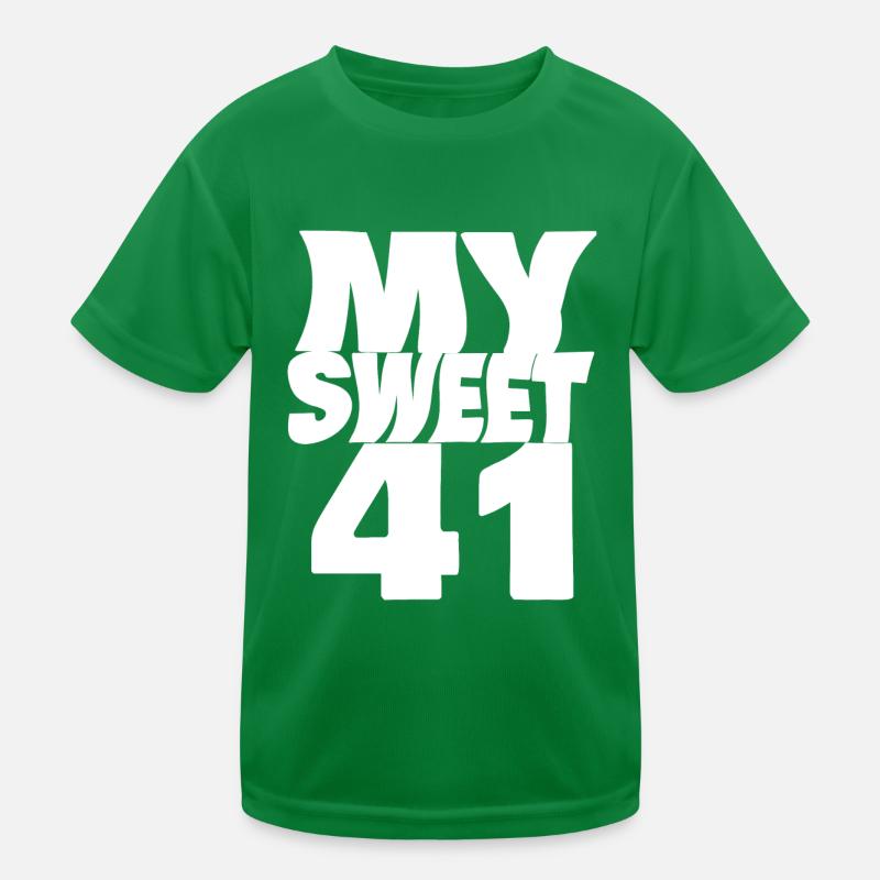 Birthday 41 Kids Functional T-Shirt