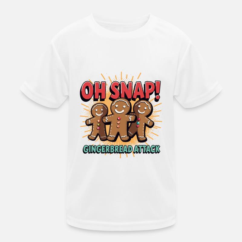 GINGERBREAD Kids Functional T-Shirt
