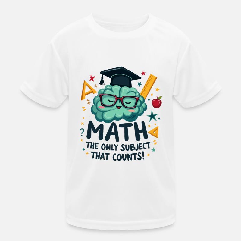 MATHEMATIK Kinder Funktions-T-Shirt