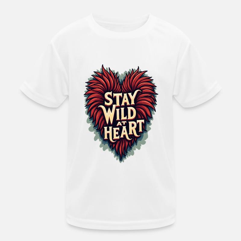 TREND QUOTES HEART Kids Functional T-Shirt
