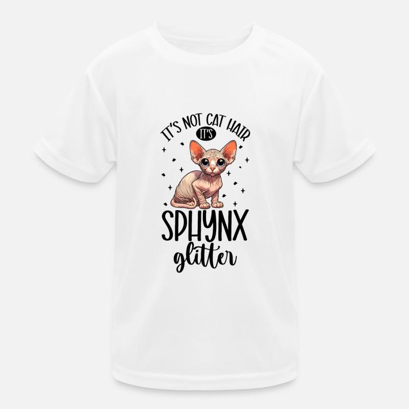 Paillettes pour chat - Sphynx T-shirt sport Enfant