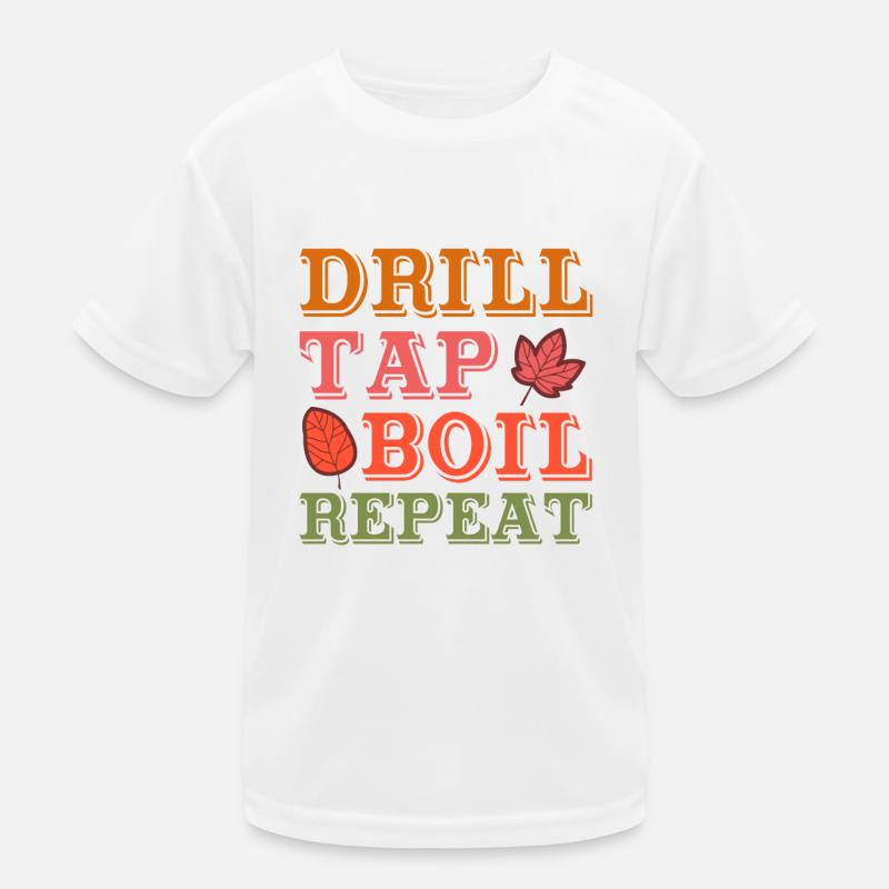 percer robinet bouillir répéter Design pour un fan d’érable T-shirt sport Enfant