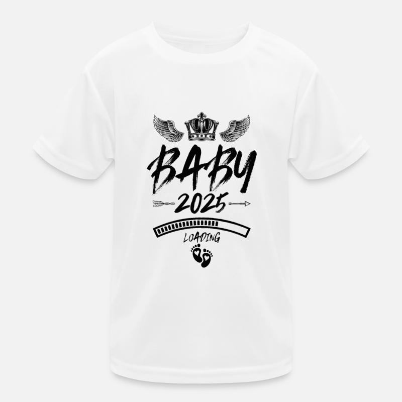 Baby 2025 Loading Saying Kids Functional T-Shirt