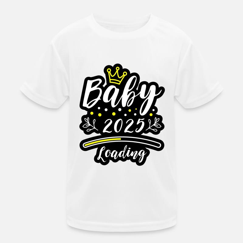 Baby 2025 Loading Saying Kids Functional T-Shirt