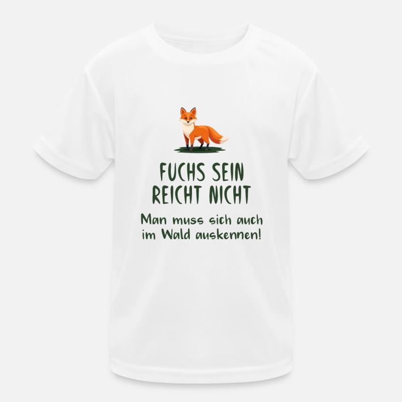 Being a fox is not enough Kids Functional T-Shirt