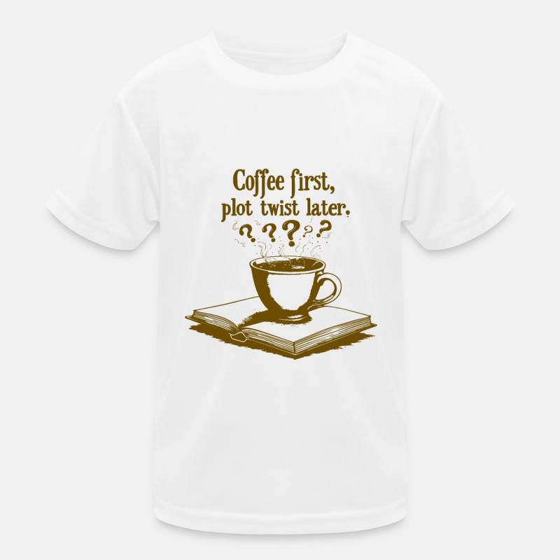 PLOT TWIST Kids Functional T-Shirt